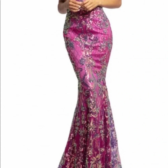 NWT Prom Johnathan Kayne beautiful dress!! Size 10 - Picture 2 of 5